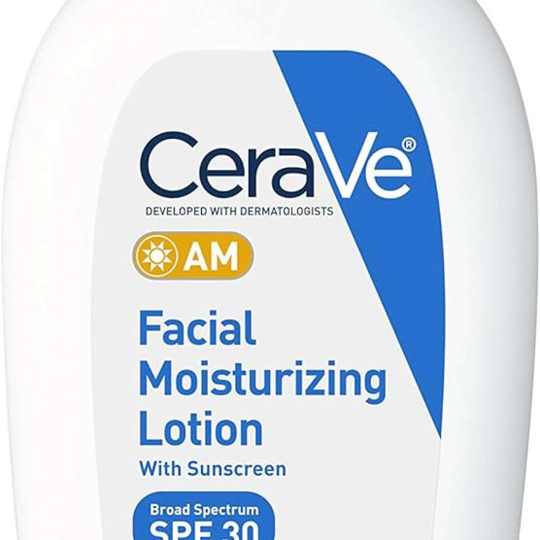 CeraVe Facial Moisturizing Lotion AM SPF 30 | 3 Ounce | Daily Face Moisturizer with SPF | Fragrance Free