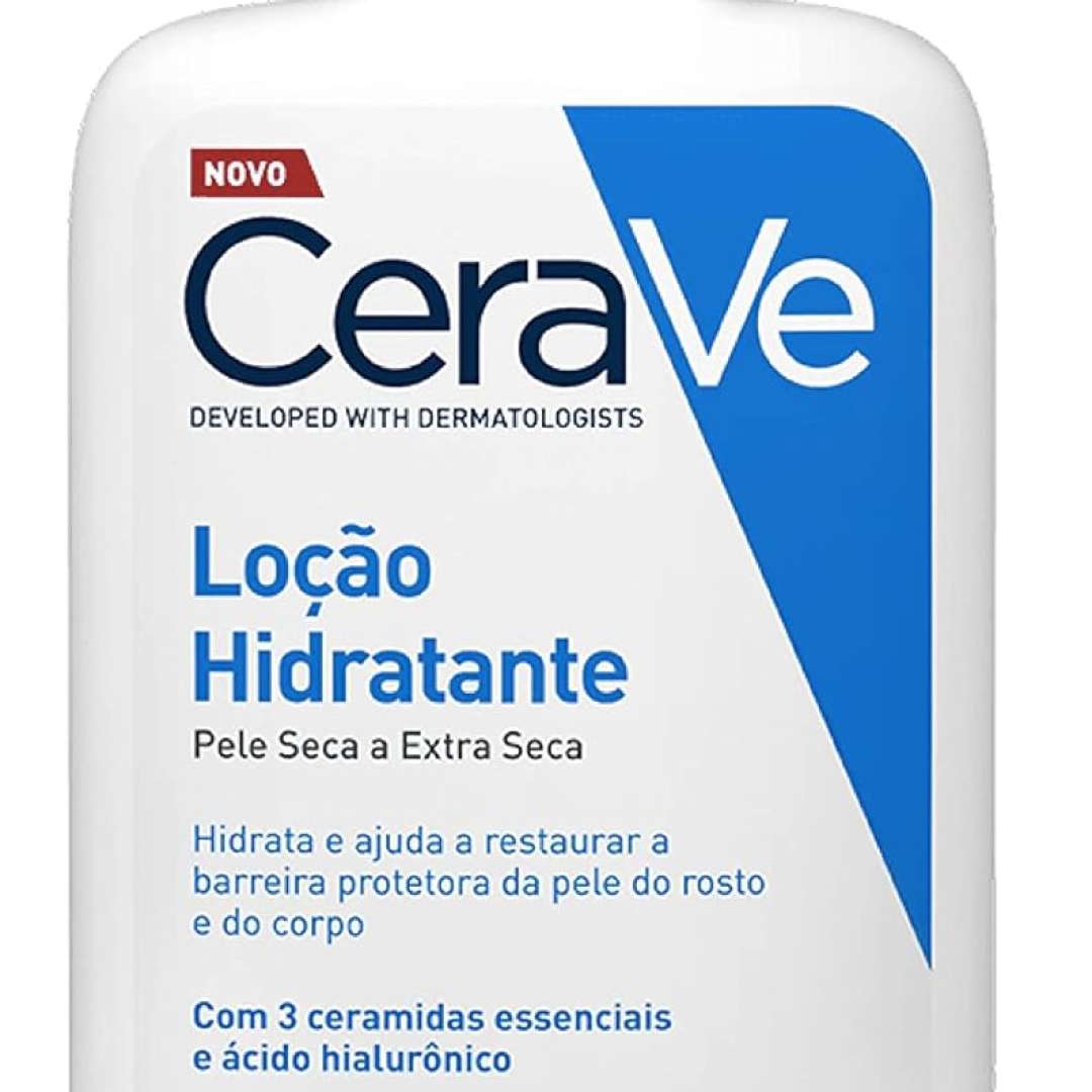 CeraVe, Loção Hidratante Corporal, com textura Flu...