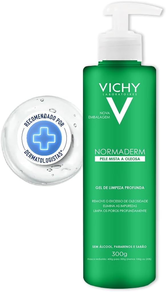 Vichy Normaderm Gel de Limpeza Profunda, para Pele...